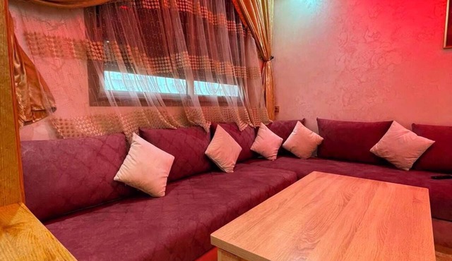 2-bedroom apartment available for daily rent in Haute Fonty, Agadir.