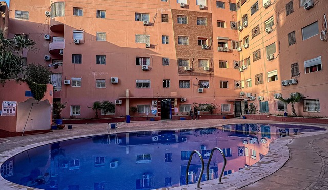 2 Bedroom apartment in residence with swimming pool and parking, Gueliz, Marrakech