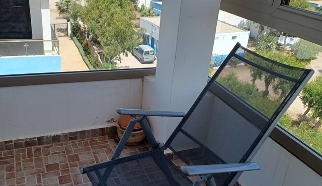 A beautiful sea-view apartment.