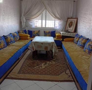 Adorable Apartamento a 8 Min del Aeropuerto de Casablanca,WiFi Ultra Rapido y Parking Gratis