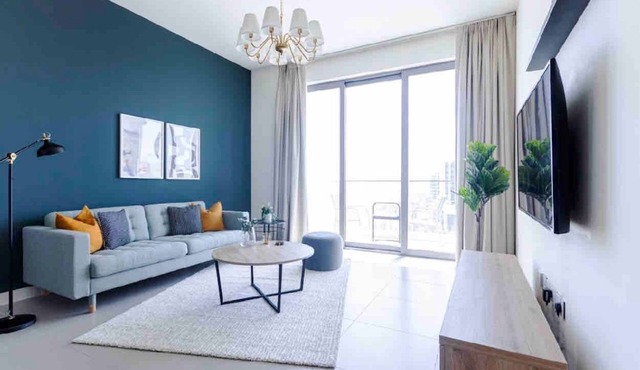 Amazing 1BR BeachFront Apt, Marassi Shores, near Marassi galleria & Vida Resort