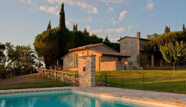 Apartment in villa with stunning scenery and swimming pool