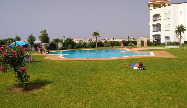 Apartment view and direct access beach Beralmar SA