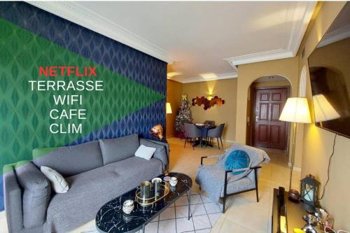 Appartement chic avec Terrasse