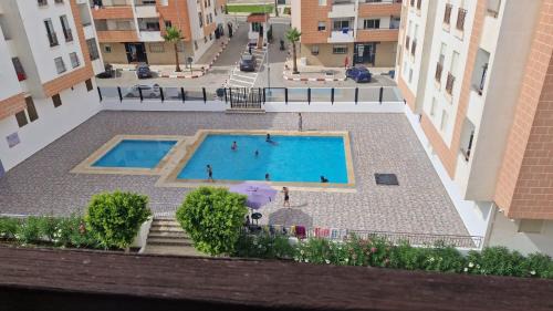 Appartement climatisé avec piscine dans une résidence privée