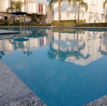 Appartement Familial avec Jardin, Résidence avec Piscine Dar El Bahr