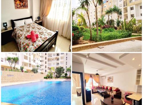 Appartement Familial Piscine WiFi et Climatisation
