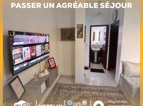 Appartement Perle Agadir with WIFI