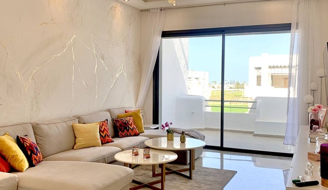 Appt MANSOURIA BEACH RESORT - sea view