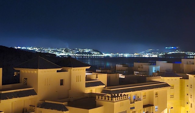 Bab Sebta residence with swimming pool, Sebta city and sea view