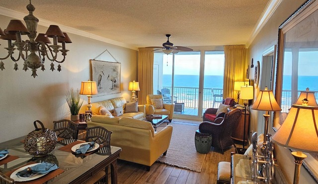 Beachfront!-Enjoy the golden sun, turquoise surf & powder white sand in luxury in Gulf Shores
