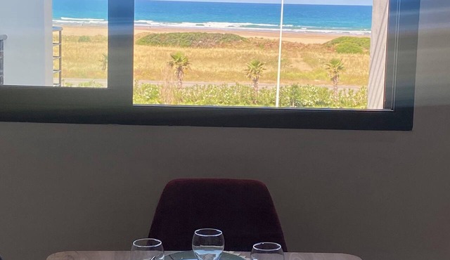 Bel Appartement Moderne , Vue Océan Front de Mer, Plage, Nature, Détente