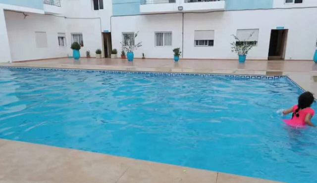Charming 2-Bedroom Apartment with Shared Pool in Martil