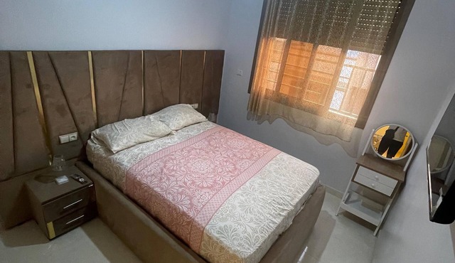 Charming 3-bedroom apartment with WiFi, AC in brilliant Saidia