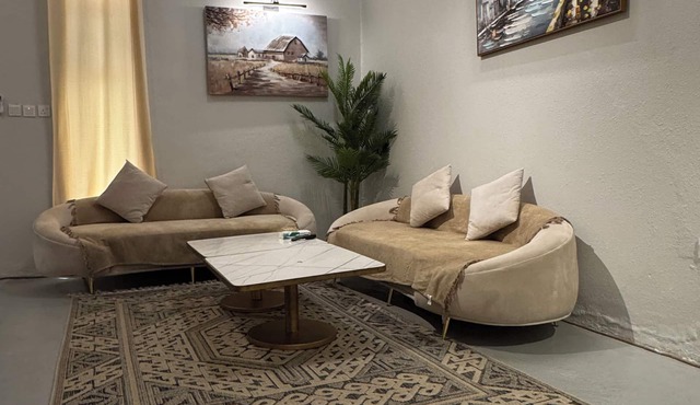 Chic 1-bedroom apartment with WiFi, AC in vibrant Riyadh-T