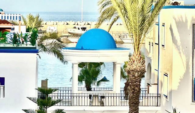 Cozy 2-bedroom apartment in fabulous Marina Smir with WiFi, AC