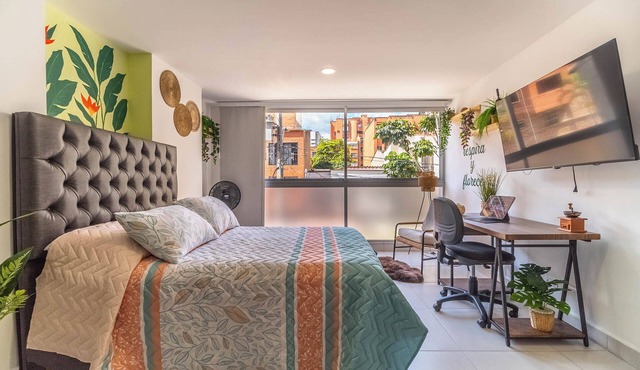 Cozy Spring Flat in Laureles Medellin