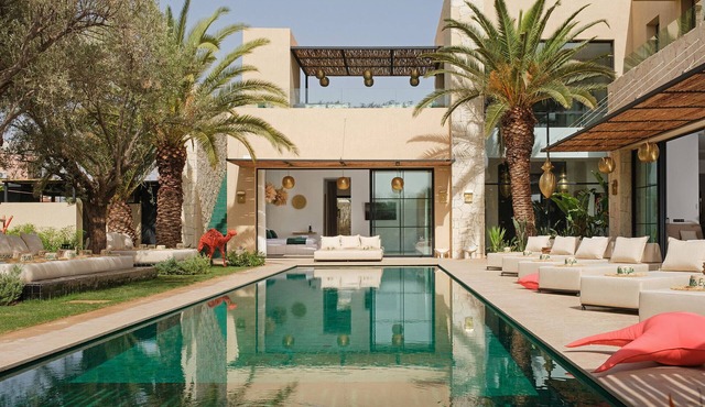 EYLINE - luxurious villa with SPA on the Amelkis Golf course near Marrakech