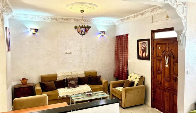 Flat in the ear of the kasbah and in the heart of history