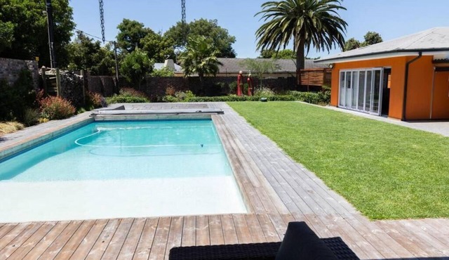 Garten Wohnung mit Pool