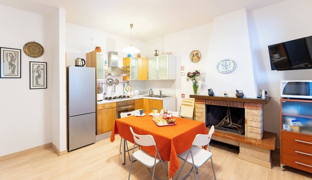 House 90 m. from the beach in Bolsena