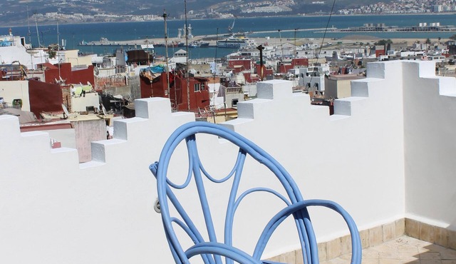 House in the medina of Tangier with panoramic terrace