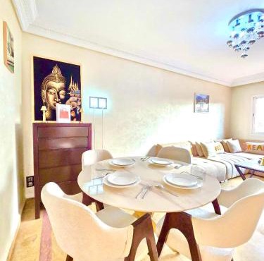Joli et chic Appartement à Marrakech - balcon privé et confort