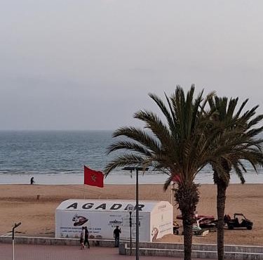 Lara apartment- beach Marina Agadir- Strand