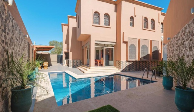 Luxury oasis piscine vue l atlas