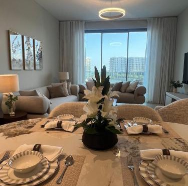Marassi Al Bahrain Luxury Apartment Pool View