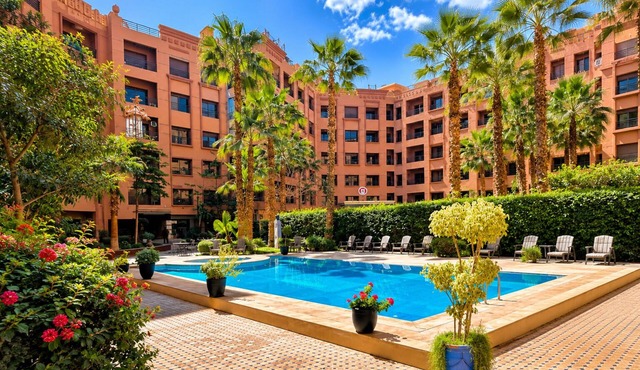Marrakech wintering chic apartment ideally located
