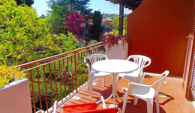 N189 - Numana, bilocale con giardino e terrazzo