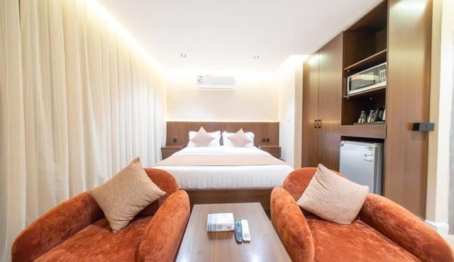 N29 Modern studio with a relaxing lounge