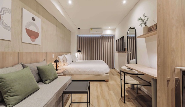 Quadrato | Laureles Studio, w/AC, Balcony, WIFI