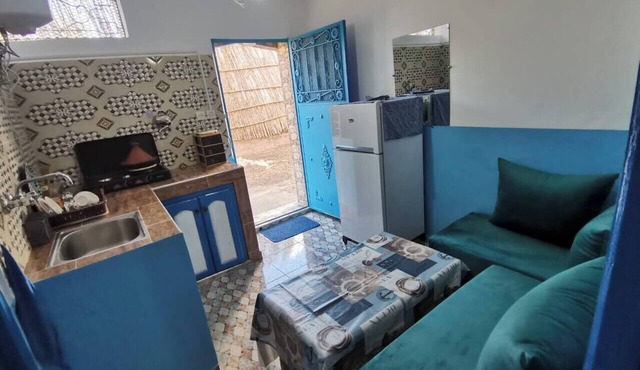 Quiet Tamraght studio with Berber charm and wifi