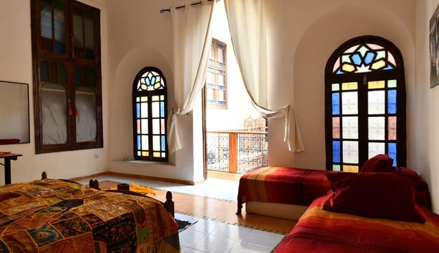 Rent a room in a riad for 3 people, including breakfast