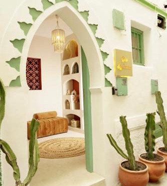 Riad Dar Lyabaïana privatisé, climatisé, hammam ,vue mer