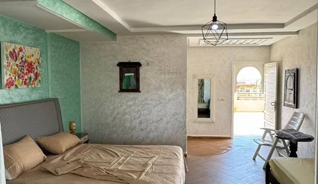Room with veranda terrace.
