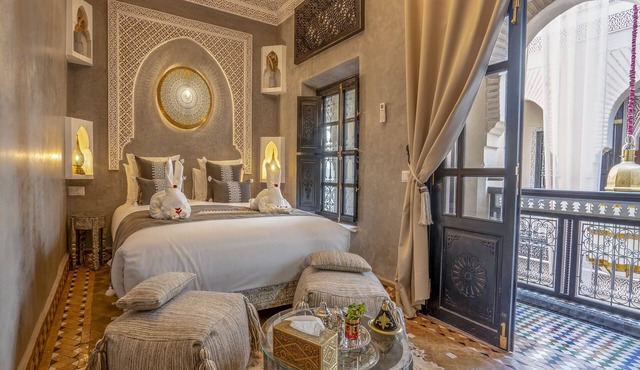 Standard double room with patio view