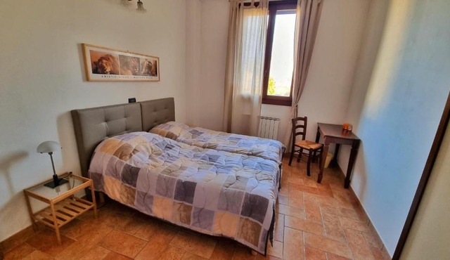 Stanza con due letti singoli Le Vitterelle