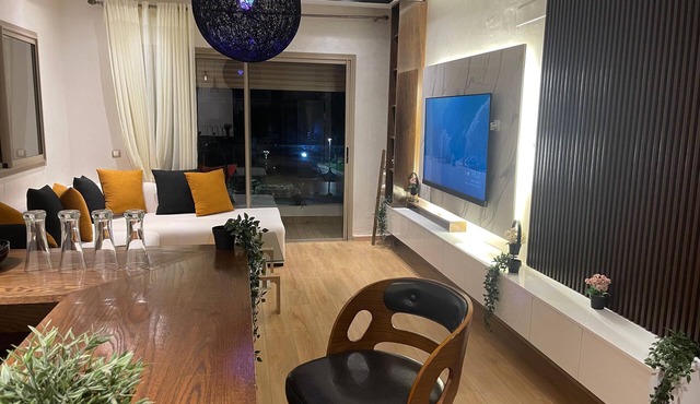 Superb apartment in Bouznika Pool view
