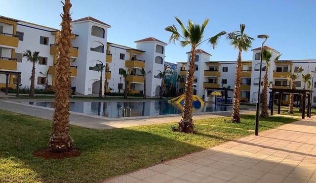 Superb apartment with swimming pool in Saidia Marina