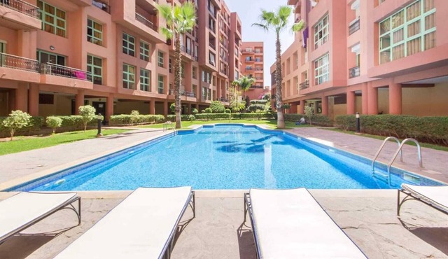 The cozy One Bedroom Flat in Famous Area (Inviting moroccan guests not allowed)
