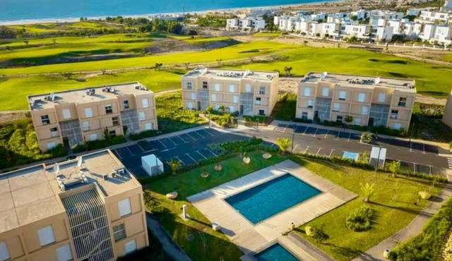 The Good Vibes Apartment with gardens and pools in Taghazout Bay