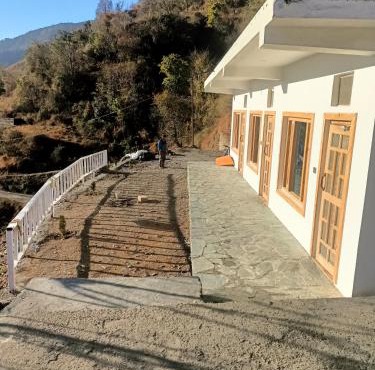 The holiday resort
