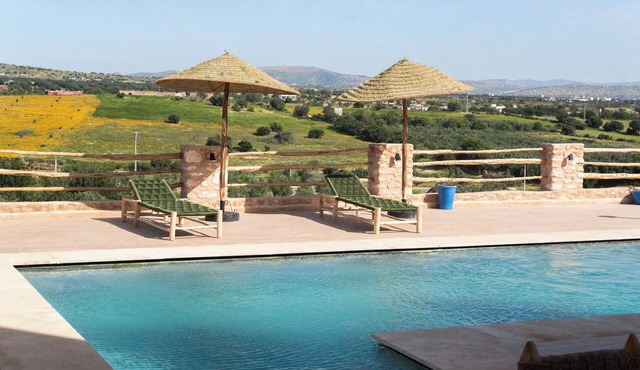 Traditional lux villa with private pool in Essaouira, charm and tranquillity