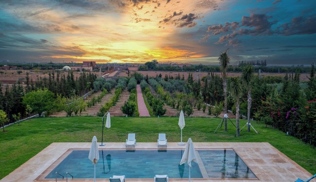 Villa Dar Hamama - Moroccan elegance and tranquility at the foot of the Atlas