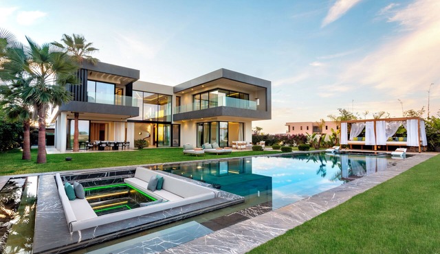 Villa Harmonie Luxe & Bien-être in the golf residence with spa