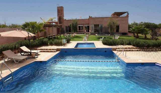 Villa Liberty Avec Piscine Route Ourika, Marrakech