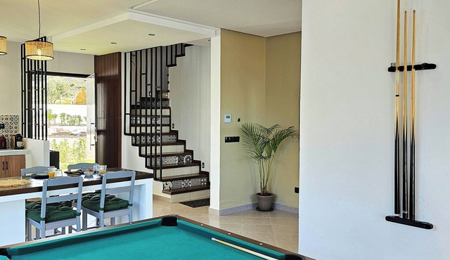 Villa with pool, sea and mountain view - Tangier